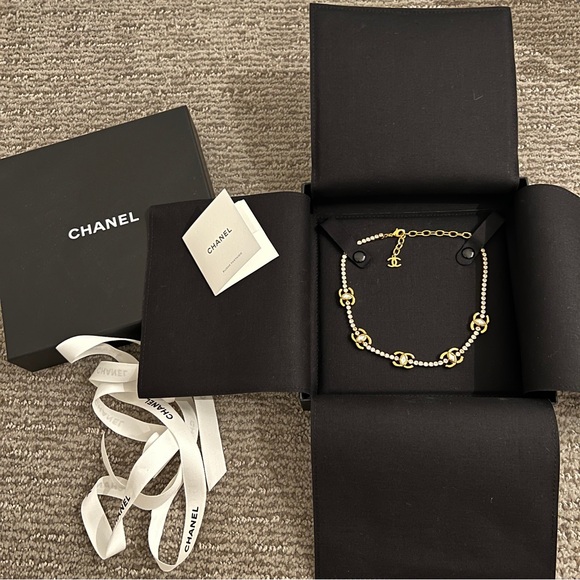 Chanel Rhinestone Choker - Picture 3 of 8